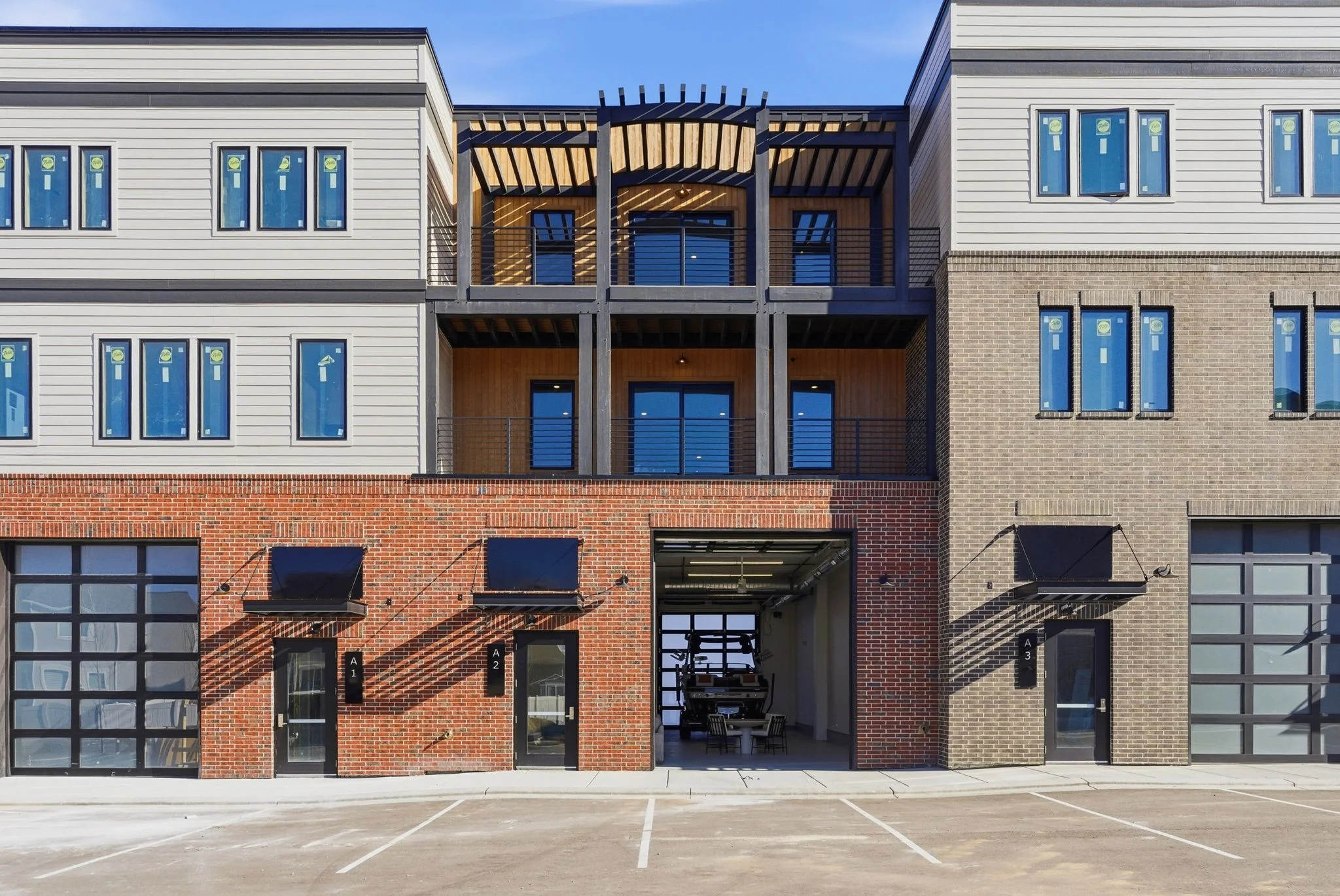 Exterior facade