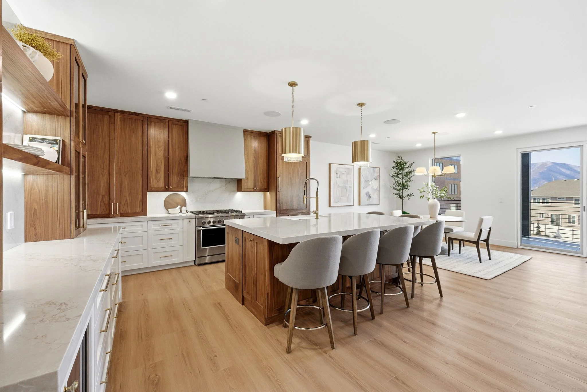 Kitchen from various angles